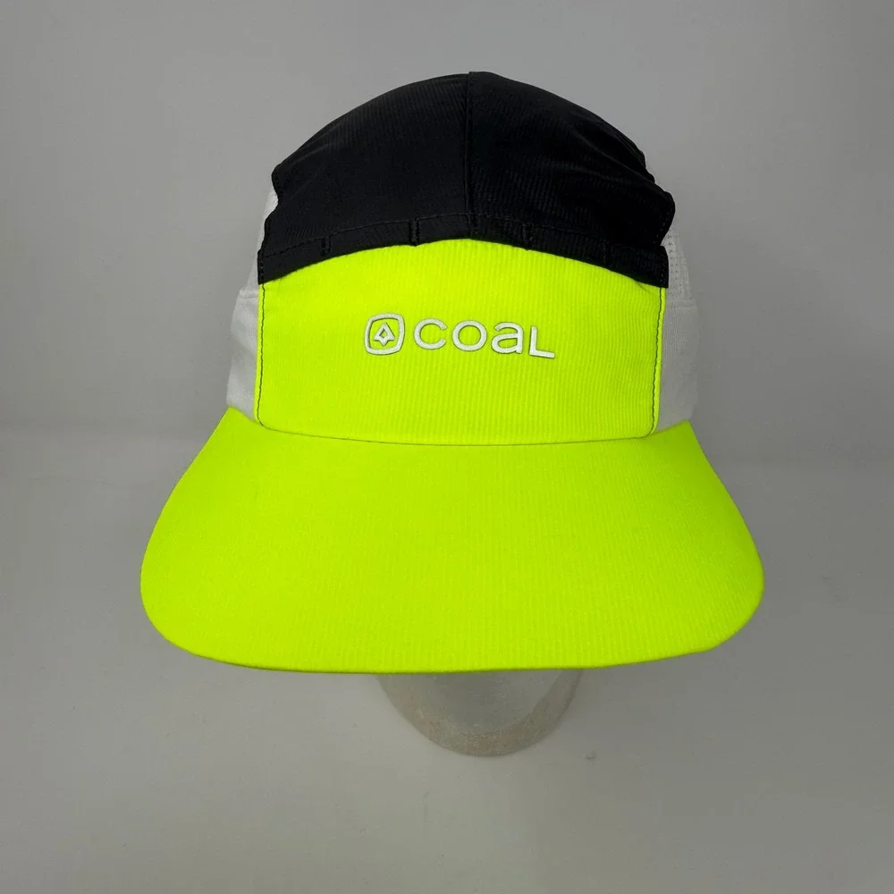 Coal Headwear Neon Yellow Black White Mesh Running Cap‎ Hat
